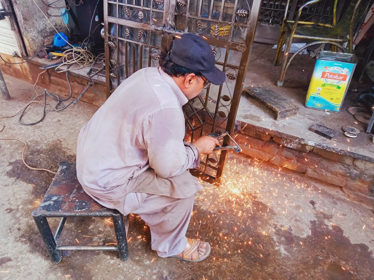 Custom MS Gate Fabrication — Villa Project