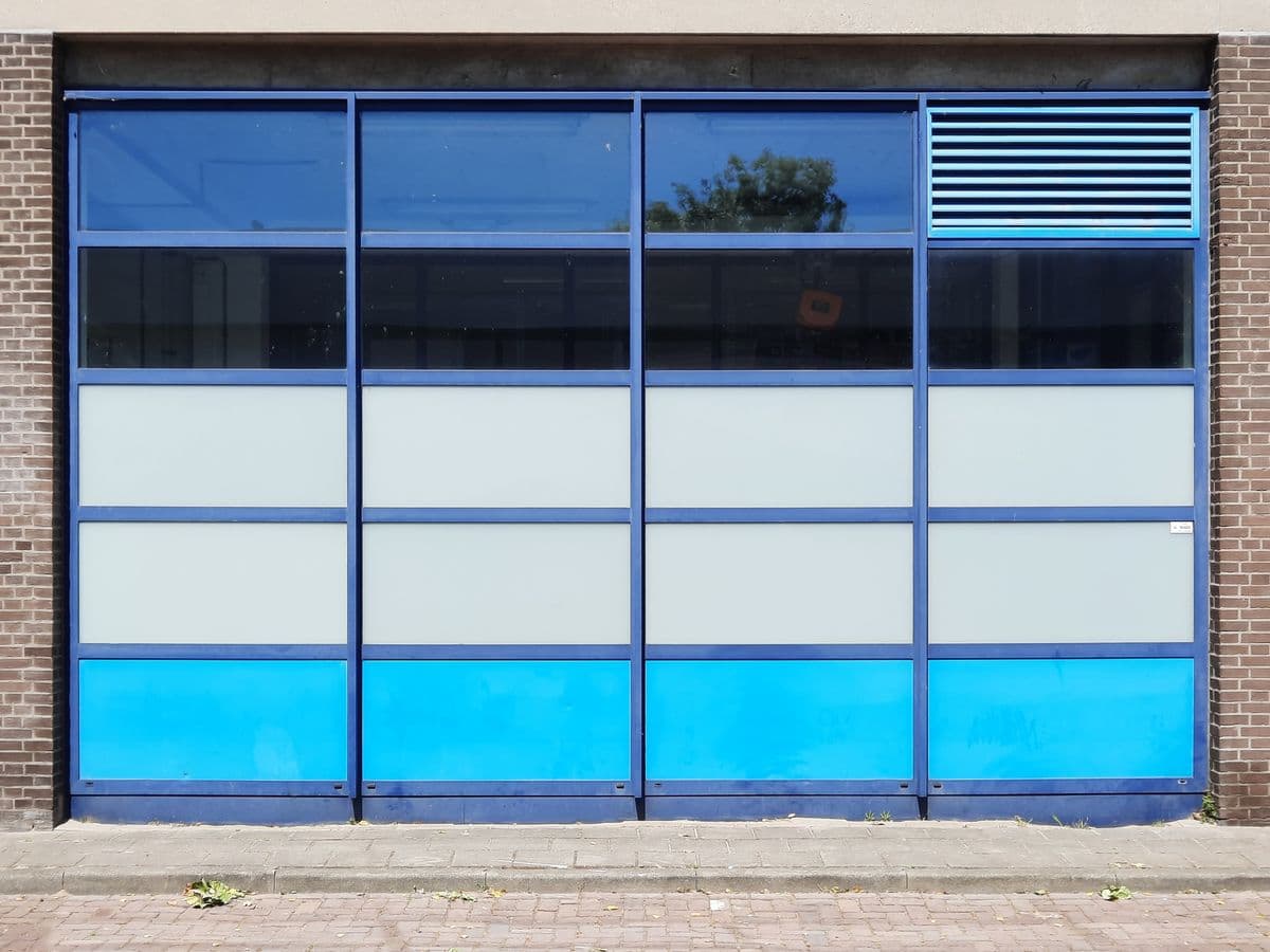 Transparent Sectional Door